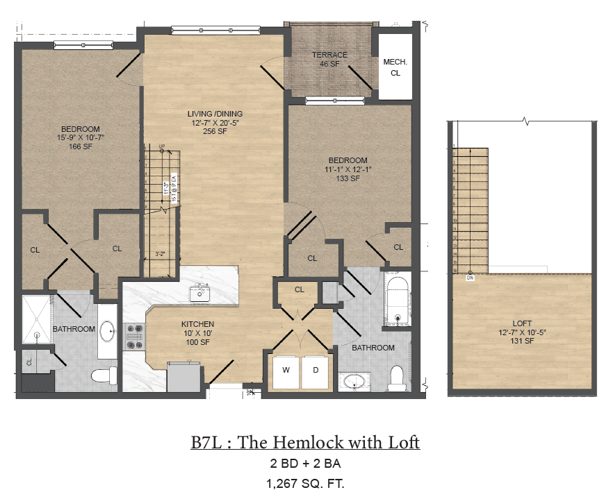 B7 Hemlock w/Loft